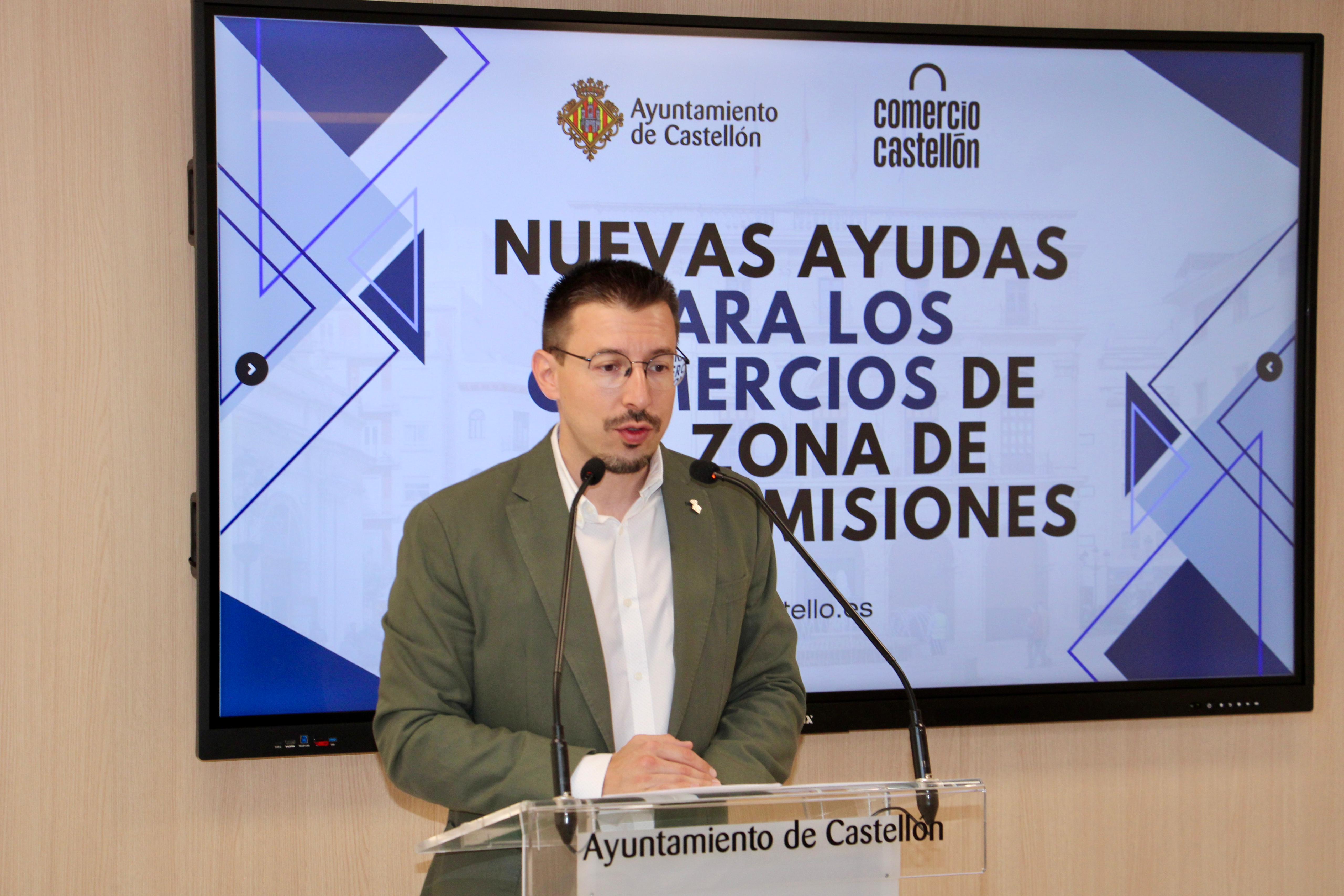 El Ayuntamiento de Castellón reserva 1 millón de euros para los comercios afectados por la ZBE El Ayuntamiento de Castellón reserva 1 millón de euros para los comercios afectados por la ZBE