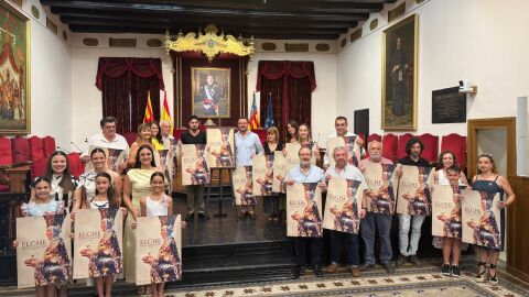 Presentaci&oacute;n del cartel anunciador de las fiestas de Elche 2025