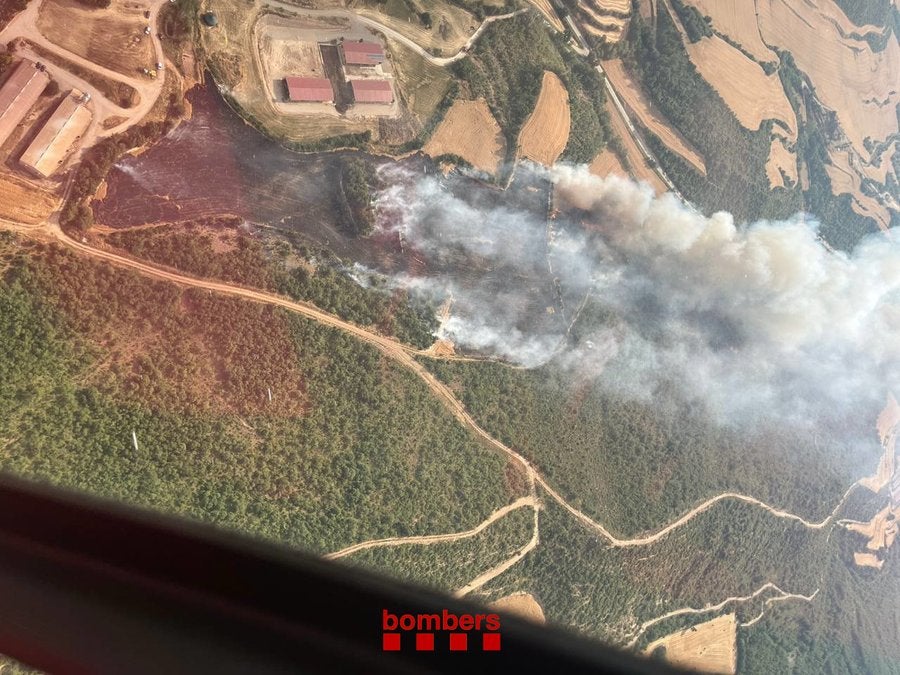 Castellet: "Encara queden uns quants dies per donar el foc per extingit" Castellet: "Encara queden uns quants dies per donar el foc per extingit"