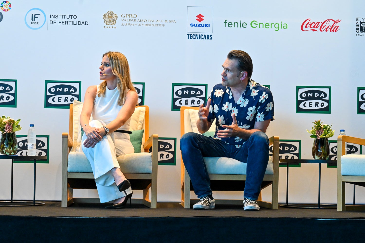 Andrea Ropero e Iñaki López debaten sobre el machismo, el periodismo y la conciliación Andrea Ropero e Iñaki López debaten sobre el machismo, el periodismo y la conciliación