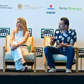 Andrea Ropero e Iñaki López en el V Foro Talento Andrea Ropero e Iñaki López en el V Foro Talento