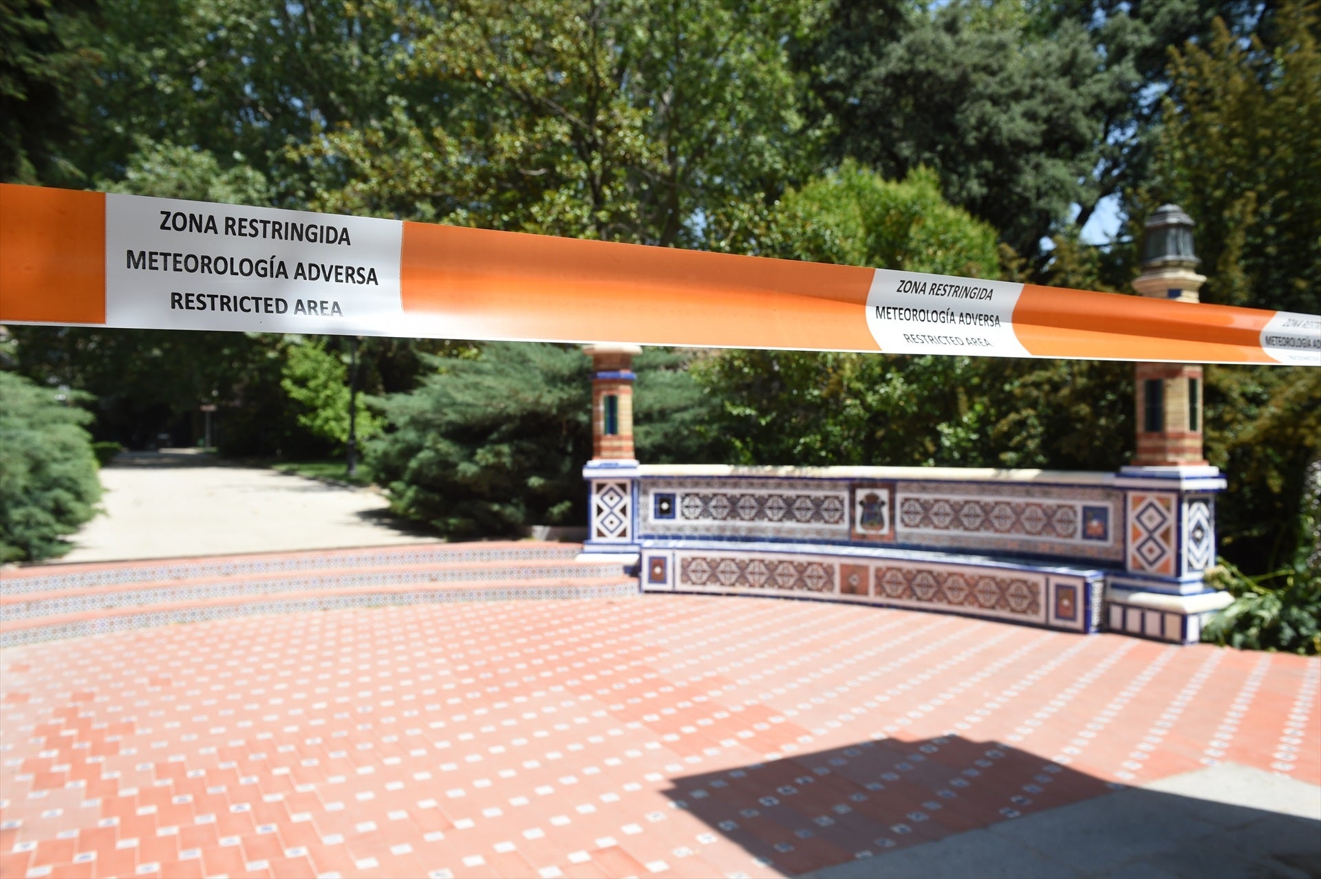 El Retiro y otros 8 parques cerrarán desde las 18:00 por condiciones de meteorología adversa El Retiro y otros 8 parques cerrarán desde las 18:00 por condiciones de meteorología adversa