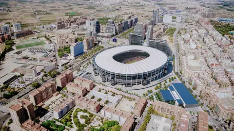 El Valencia cumple los plazos del nuevo Mestalla según la inspección del Ayuntamiento El Valencia cumple los plazos del nuevo Mestalla según la inspección del Ayuntamiento