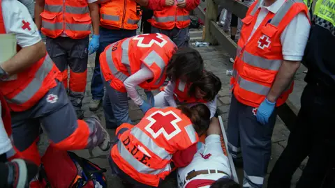 Dispositivo sanitario para las fiestas de San Fermín Dispositivo sanitario para las fiestas de San Fermín