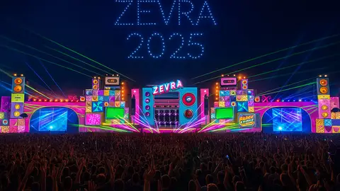 El festival valenciano Zevra, monta un escenario récord con los escenógrafos de Tomorrowland El festival valenciano Zevra, monta un escenario récord con los escenógrafos de Tomorrowland