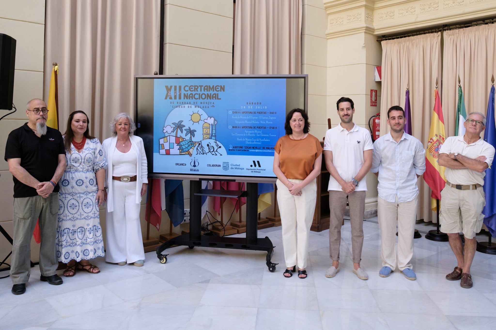 El XII Certamen Nacional de Bandas de Música ‘Ciudad de Málaga contará con la participación de bandas de Segovia, Murcia y Cuenca El XII Certamen Nacional de Bandas de Música ‘Ciudad de Málaga contará con la participación de bandas de Segovia, Murcia y Cuenca