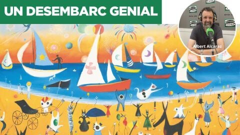 Mir&oacute; en 'Un Desembarc genial' amb Albert Alcaraz.