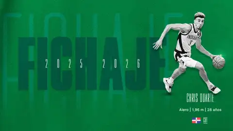 OFICIAL: Chris Duarte, nuevo jugador de Unicaja OFICIAL: Chris Duarte, nuevo jugador de Unicaja