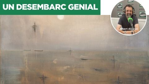 Tapies en 'Un Desembarc genial' amb Albert Alcaraz.