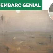 Tapies en 'Un Desembarc genial' amb Albert Alcaraz. Tapies en 'Un Desembarc genial' amb Albert Alcaraz.