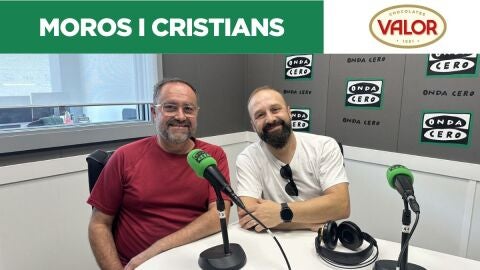 Pepe Santamar&iacute;a i Manolo Mar&iacute;n en la nostra secci&oacute; Moros i Cristians