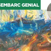Munch en 'Un Desembarc genial' amb Albert Alcaraz. Munch en 'Un Desembarc genial' amb Albert Alcaraz.