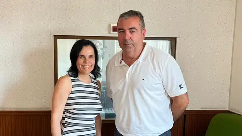 Mónica Fraile y Juan Carlos Ortega Mónica Fraile y Juan Carlos Ortega