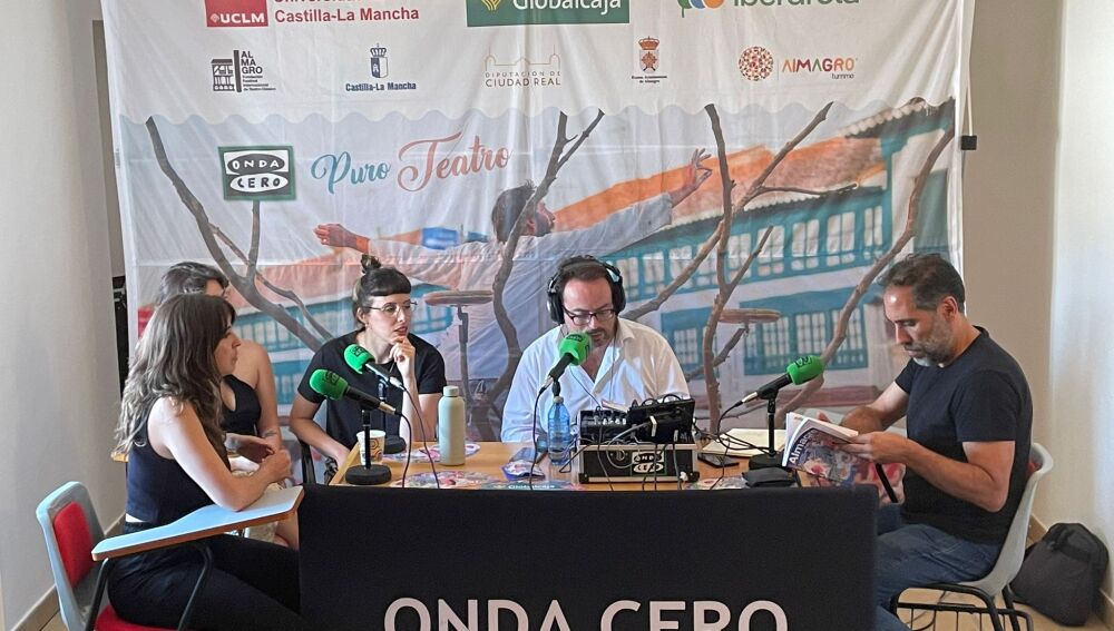 Un momento del 'Puro Teatro', con Javier Ruiz