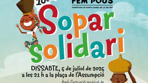 Sopar solidari Sopar solidari
