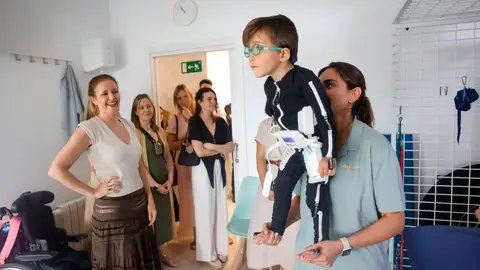 Ana Dávila en su visita a Napsis Ana Dávila en su visita a Napsis