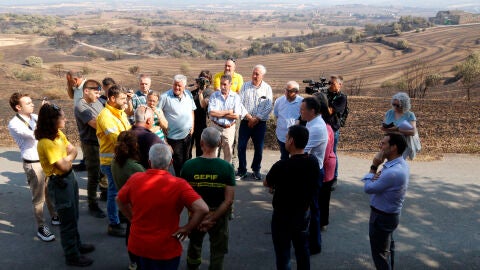 Reuni&oacute; pagesos amb conseller Ordeig