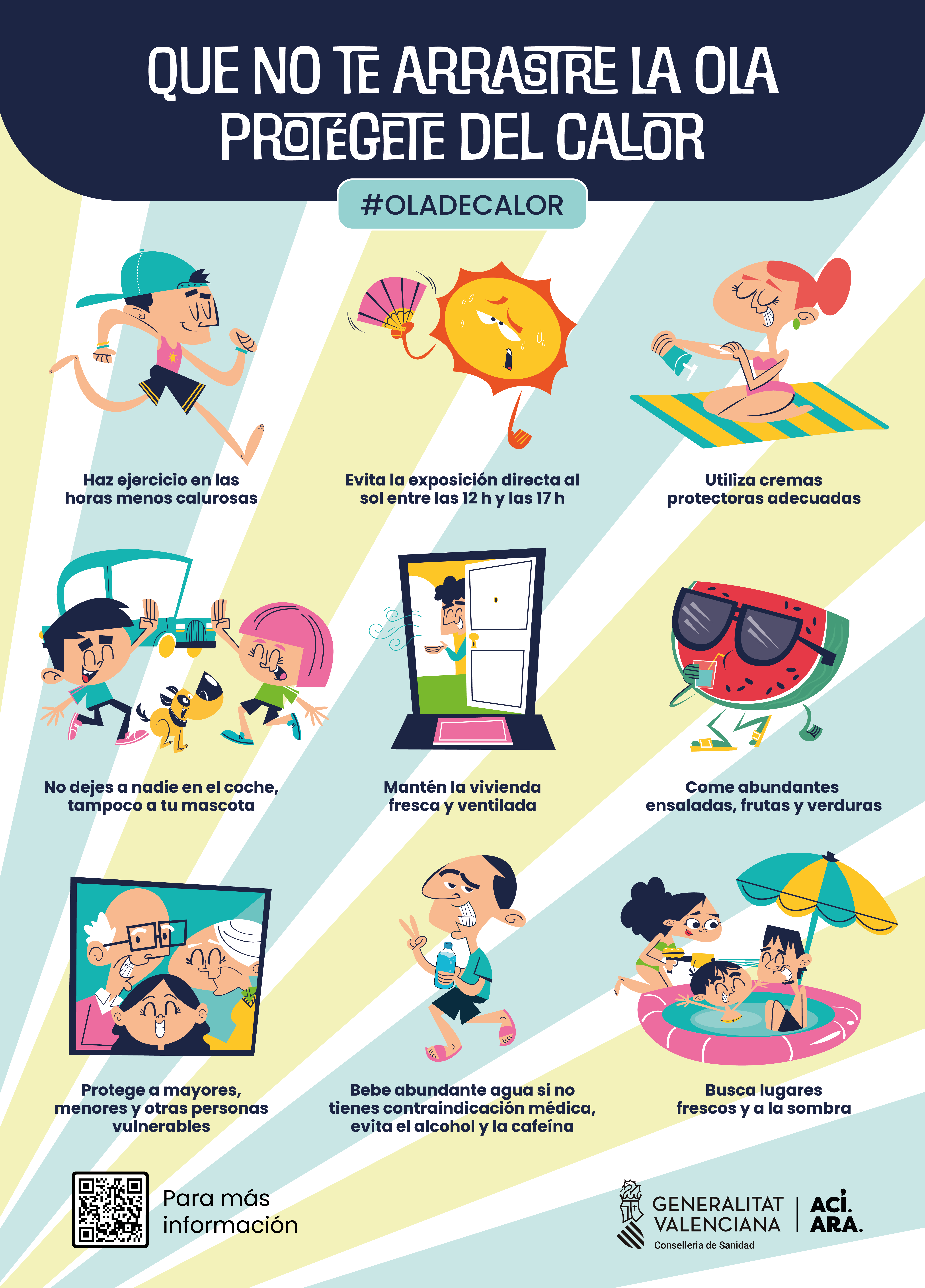 Consulta cuáles son los consejos frente a una ola de calor Consulta cuáles son los consejos frente a una ola de calor