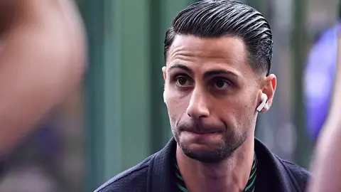 Rolando Mandrágora en una concentración con la Fiorentina previa a un partido Rolando Mandrágora en una concentración con la Fiorentina previa a un partido