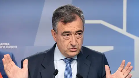 El presidente del EBB del PNV, Aitor Esteban El presidente del EBB del PNV, Aitor Esteban