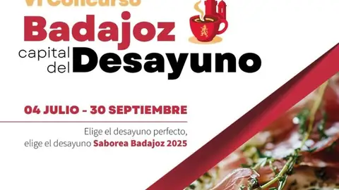 El VI Concurso 'Badajoz Capital del Desayuno' arranca este viernes con 45 establecimientos participantes El VI Concurso 'Badajoz Capital del Desayuno' arranca este viernes con 45 establecimientos participantes