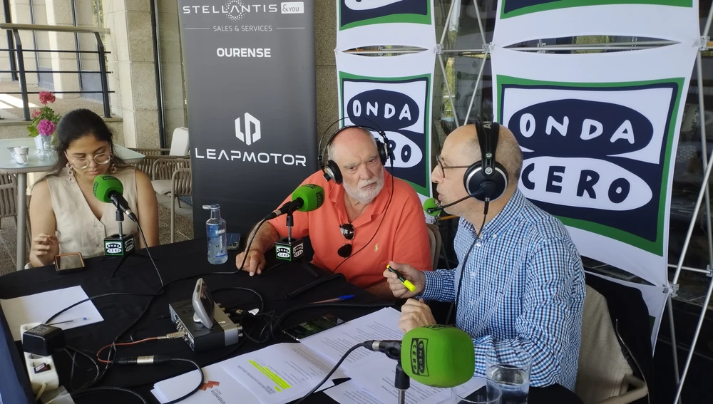 Carlos Criado, Karen Guerra e Xesús Alvarez en especial Más de Uno Ourense desde Montealegre Club de Golf Carlos Criado, Karen Guerra e Xesús Alvarez en especial Más de Uno Ourense desde Montealegre Club de Golf