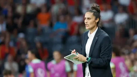 Montse Tomé: "Las jugadoras han hecho un gran trabajo" Montse Tomé: "Las jugadoras han hecho un gran trabajo"