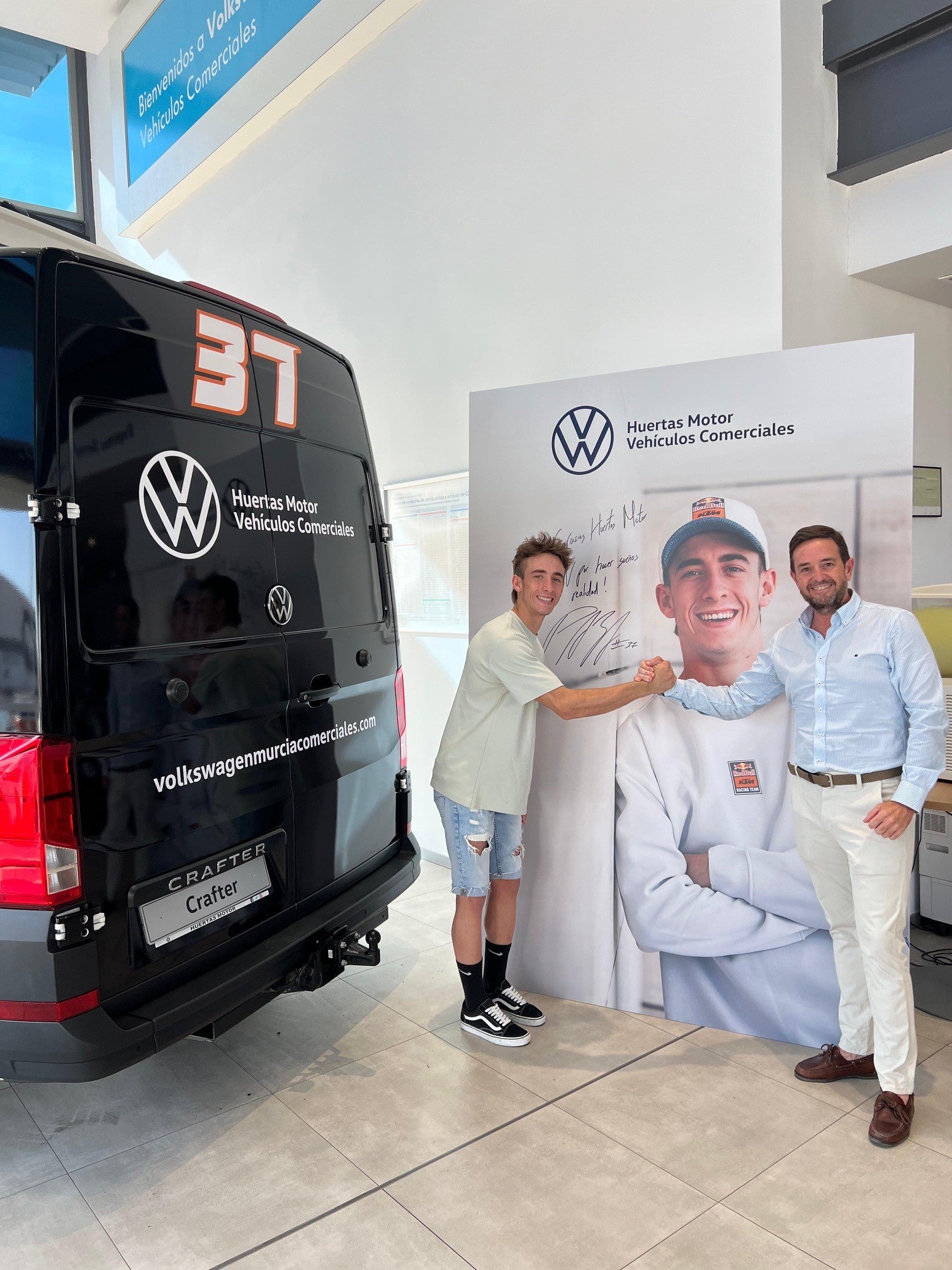 Pedro Acosta suma a Huertas Motor Volkswagen Vehículos Comerciales como nuevo socio de movilidad Pedro Acosta suma a Huertas Motor Volkswagen Vehículos Comerciales como nuevo socio de movilidad