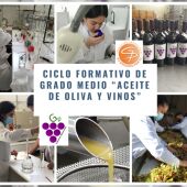 IES Gregorio prieto elabora vinos y aceites con las edades de la mujer