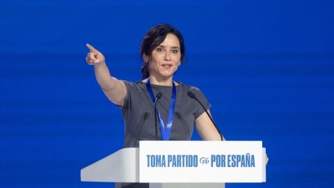 D&iacute;az Ayuso, en el Congreso Nacional del PP: "Se&ntilde;or S&aacute;nchez, comunismo eres t&uacute;"