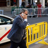 Antxon Alonso a su llegada al Tribunal Supremo para declarar ante el juez