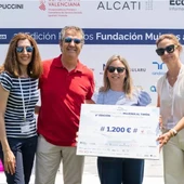 Elisa Valero (Mujeres al Timón), Baldemar Asensio (Casa Ronald McDonald), Cristina Fernández (Casa Ronald McDonald) y Pilar Ferrer (Telefónica). Elisa Valero (Mujeres al Timón), Baldemar Asensio (Casa Ronald McDonald), Cristina Fernández (Casa Ronald McDonald) y Pilar Ferrer (Telefónica).