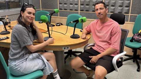 Sherezade Atienzar y Pedro Gil, actriz y director, respectivamente, de "El Presidente"