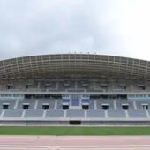 El estadio Ciudad de Málaga