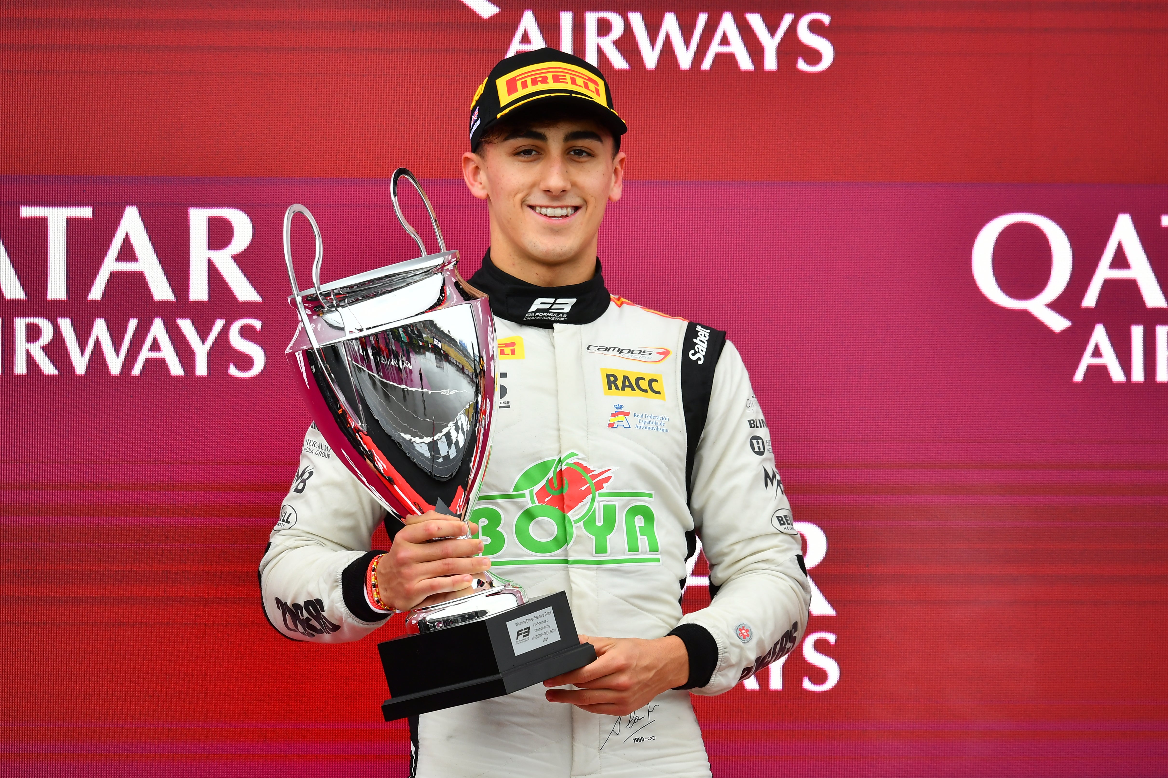 Mari Boya gana su primera carrera de F3: "Me he criado viendo a Fernando Alonso y eso me enganchó a este deporte" Mari Boya gana su primera carrera de F3: "Me he criado viendo a Fernando Alonso y eso me enganchó a este deporte"