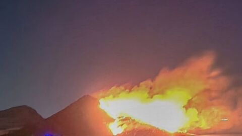 Cinco incendios forestales declarados de nivel 1 de peligrosidad durante el fin de semana en Extremadura