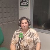 Sergio Boj Bri en los estudios de Onda Cero Vega Baja para presentar su documental
