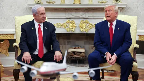 Trump asegura que el alto el fuego entre Israel y Hamas podría llegar esta semana Reunión entre Trump y Netanyahu
