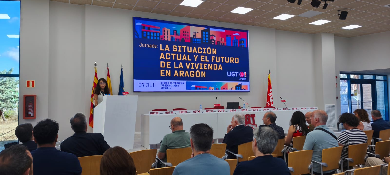 UGT Aragón rechaza liberalizar las viviendas públicas UGT Aragón rechaza liberalizar las viviendas públicas