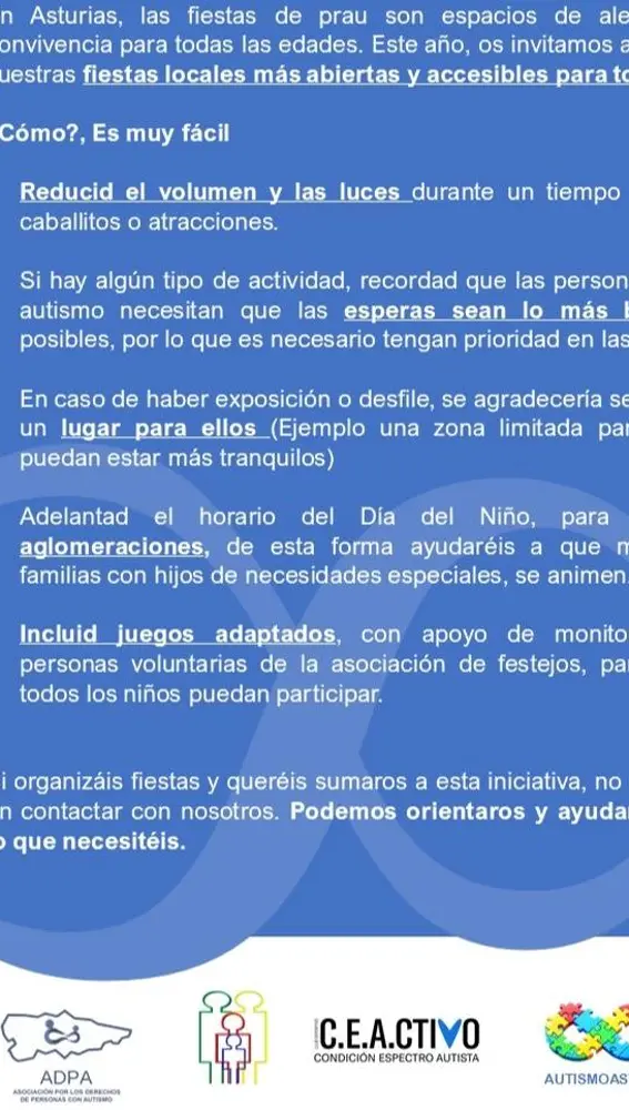 Fiestas adaptadas a niños con autismo Fiestas adaptadas a niños con autismo