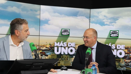 Miguel Tellado, secretario general del PP, durante su entrevista en Más de uno Miguel Tellado, secretario general del PP, durante su entrevista en Más de uno/ Samuel Portillo