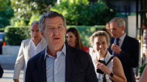  El presidente del PP, Alberto N&uacute;&ntilde;ez Feij&oacute;o