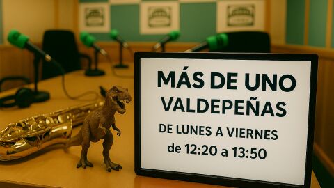 M&aacute;s de Uno Valdepe&ntilde;as - Saxof&oacute;n y dinosaurio