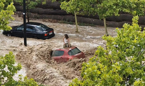 Dos años de la tormenta que arrasó Zaragoza y las ayudas no llegan Dos años de la tormenta que arrasó Zaragoza y las ayudas no llegan