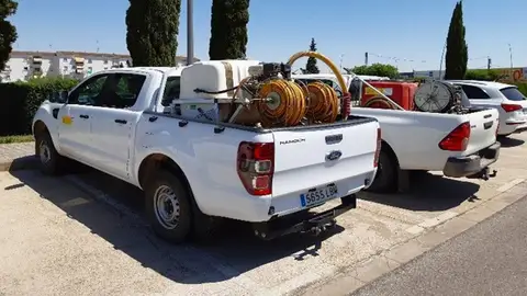 Ocho vehículos de la CHG trabajarán en Extremadura en la vigilancia y prevención de incendios forestales Ocho vehículos de la CHG trabajarán en Extremadura en la vigilancia y prevención de incendios forestales