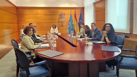 Gimena Llamedo presidente el Consejo de Gobierno de Asturias ante la baja médica de Adrián Barbón Gimena Llamedo presidente el Consejo de Gobierno de Asturias ante la baja médica de Adrián Barbón