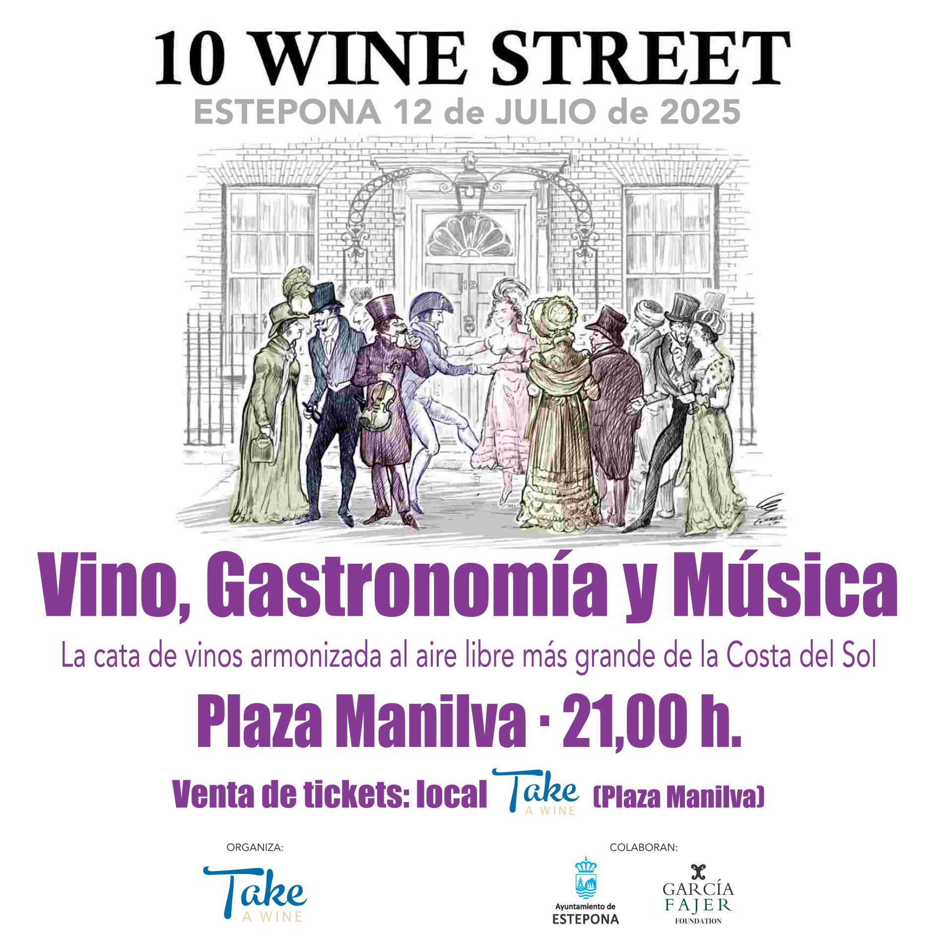 Estepona acogerá la IX edición de ‘10 Wine Street’ Estepona acogerá la IX edición de ‘10 Wine Street’