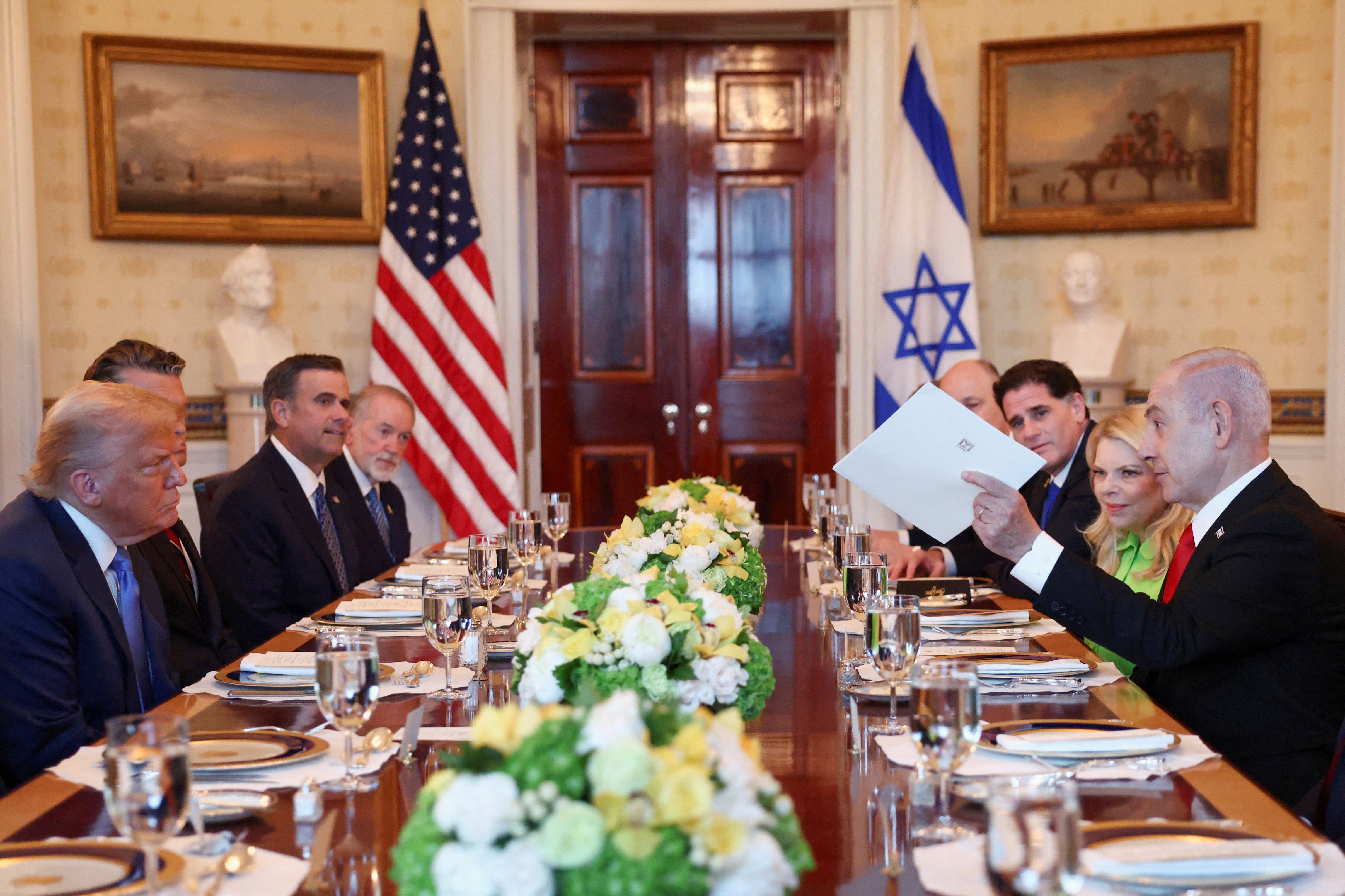 Netanyahu propone a Donald Trump para el premio nobel de la paz Netanyahu propone a Donald Trump para el premio nobel de la paz