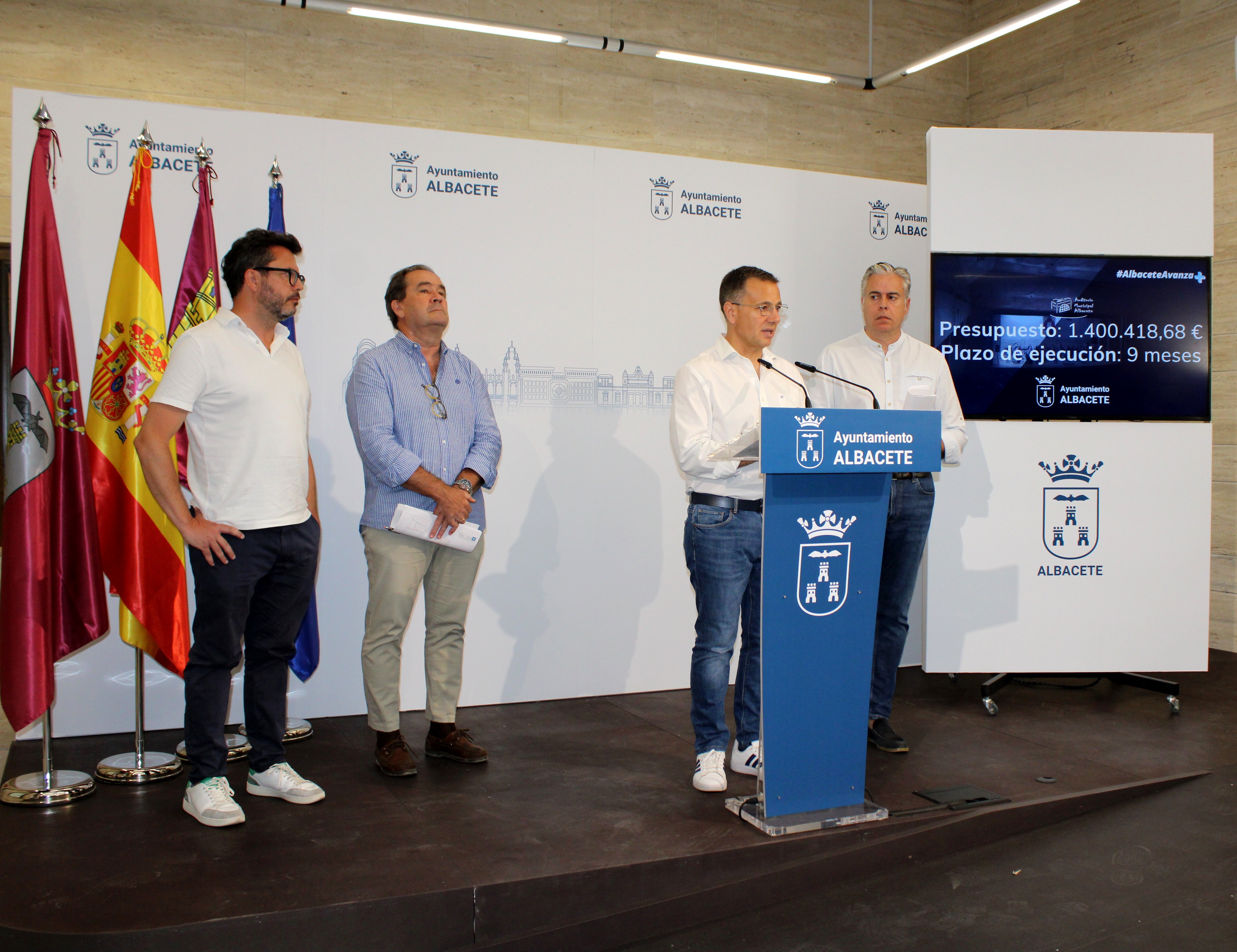 La reforma del Auditorio Municipal contará con 1,4 millones de euros La reforma del Auditorio Municipal contará con 1,4 millones de euros