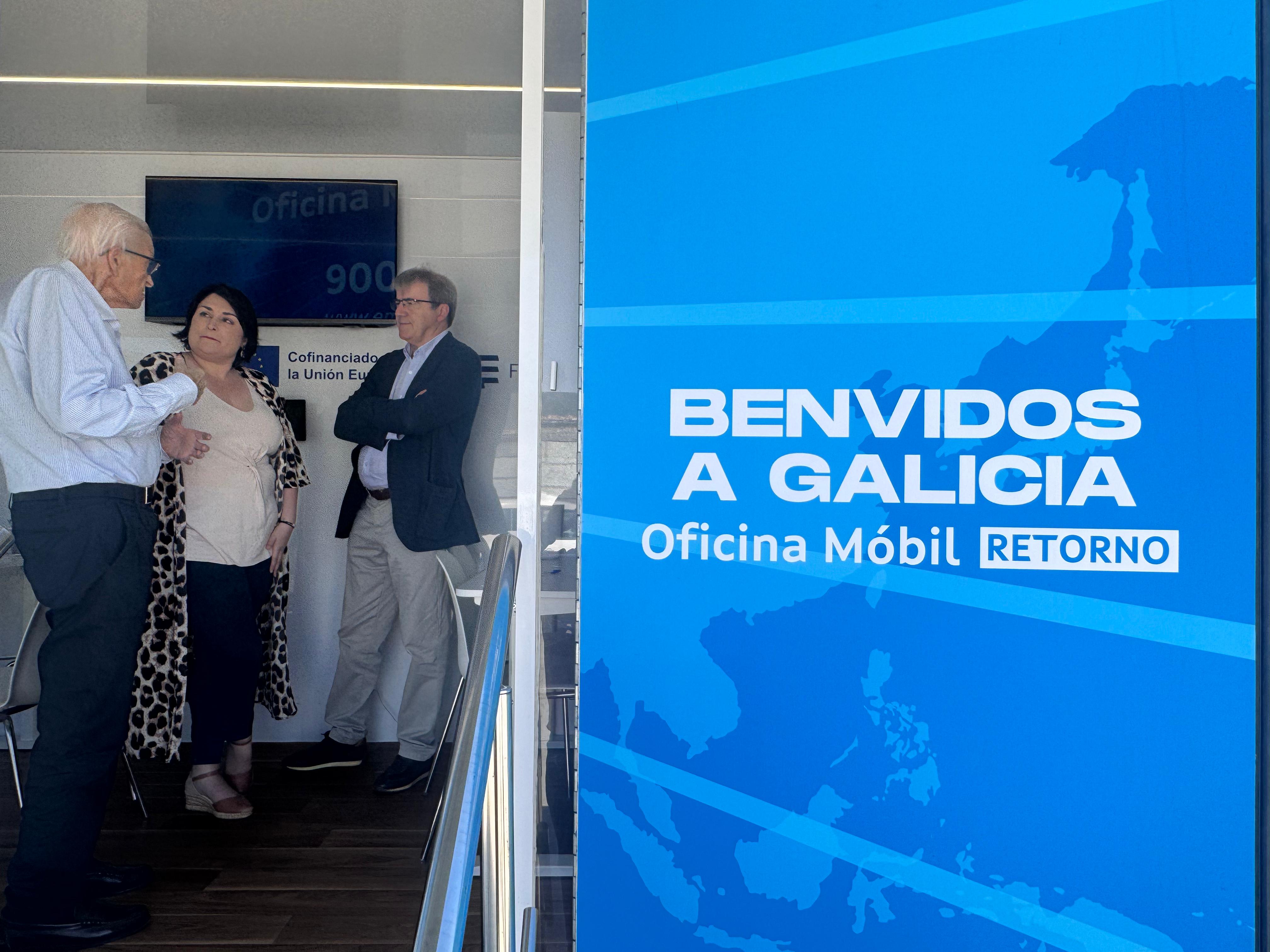 Manuel Pardo salienta o labor de acompañamento no retorno dos galego do exterior Manuel Pardo salienta o labor de acompañamento no retorno dos galego do exterior